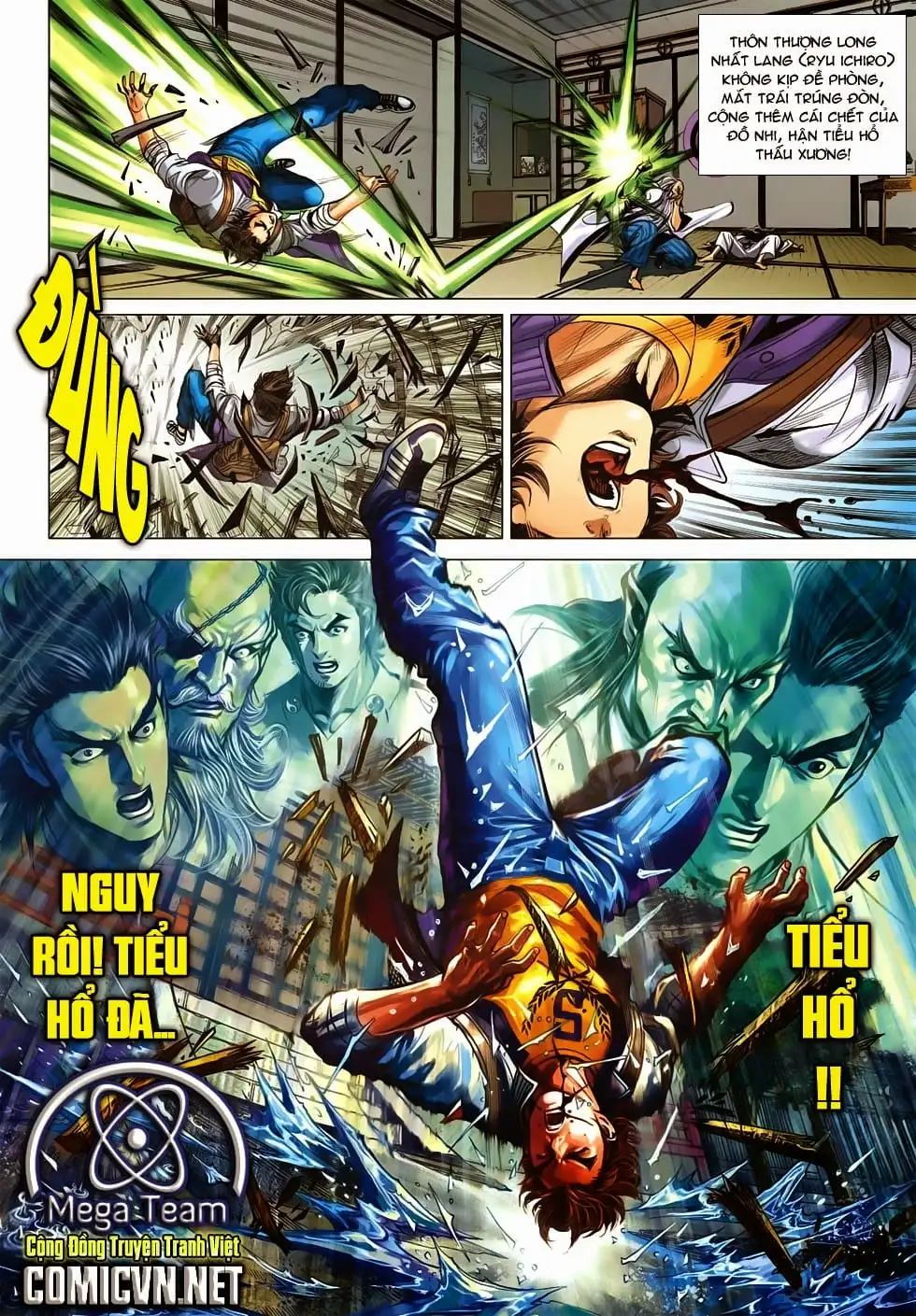 Truyện Tranh Tân Tác Long Hổ Môn trang 4