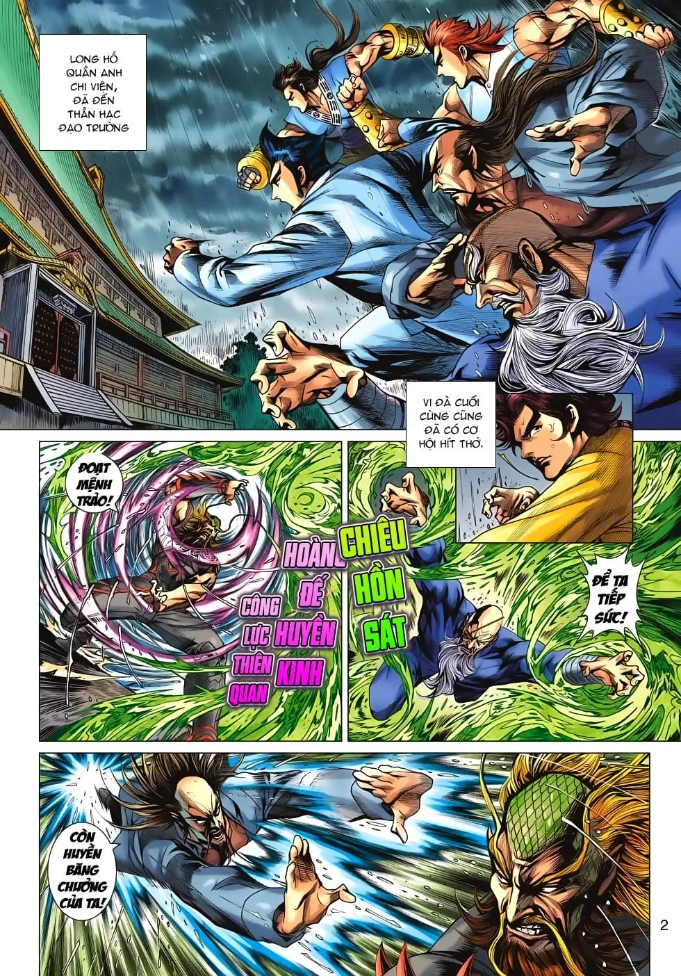 Truyện Tranh Tân Tác Long Hổ Môn trang 4