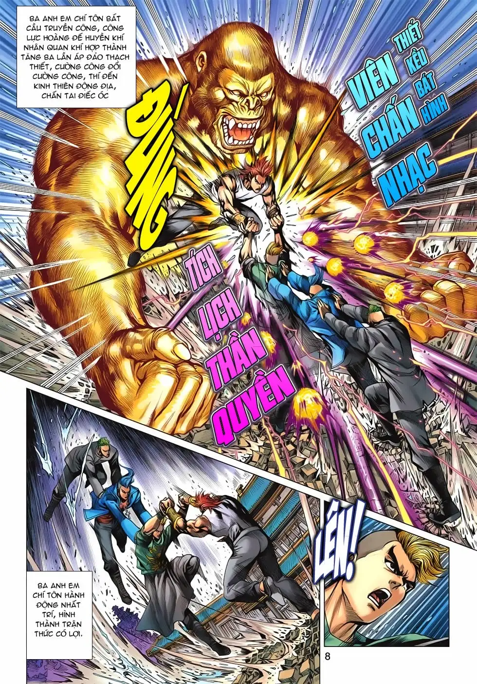 Truyện Tranh Tân Tác Long Hổ Môn trang 4