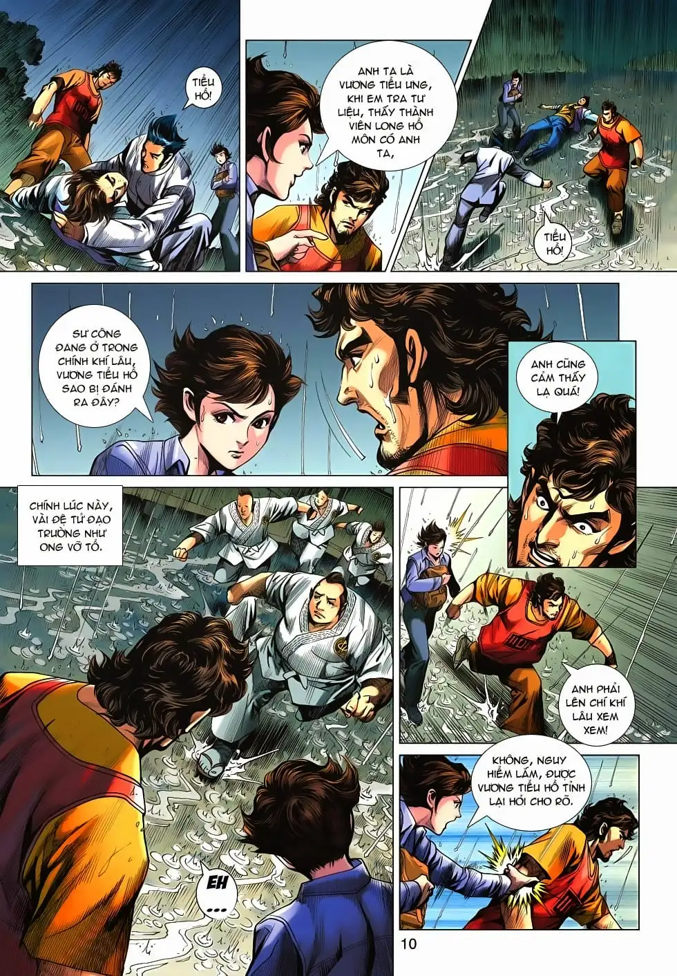 Truyện Tranh Tân Tác Long Hổ Môn trang 4