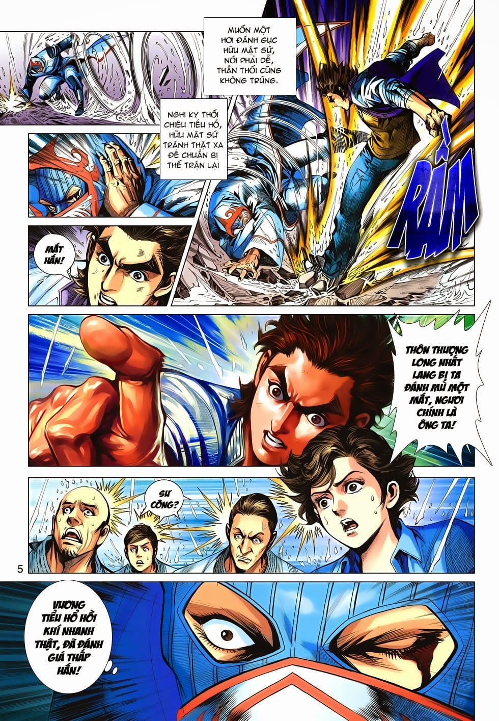 Truyện Tranh Tân Tác Long Hổ Môn trang 4