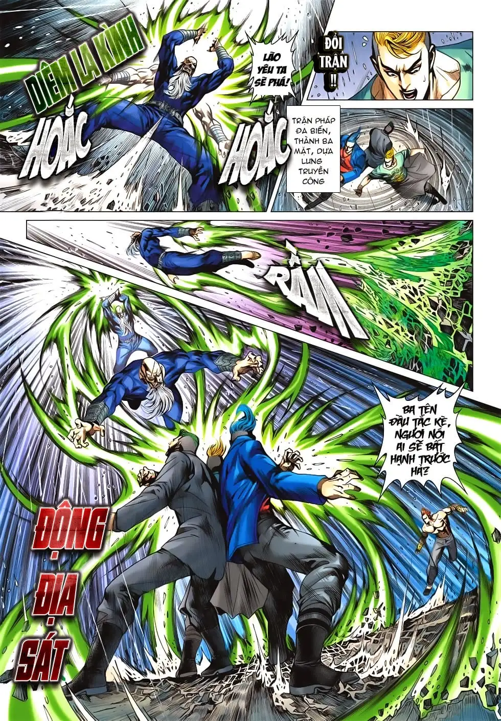 Truyện Tranh Tân Tác Long Hổ Môn trang 4