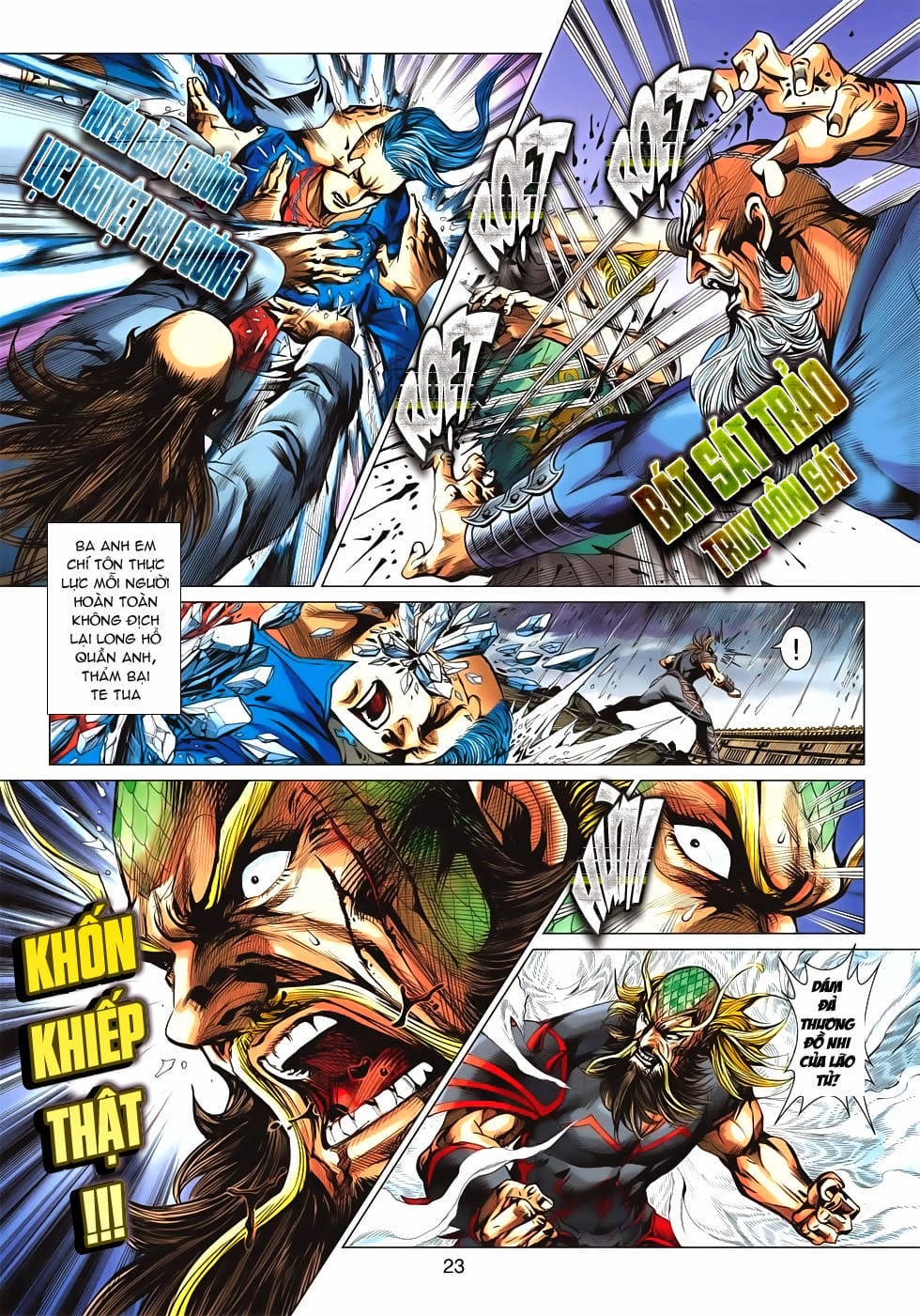 Truyện Tranh Tân Tác Long Hổ Môn trang 4