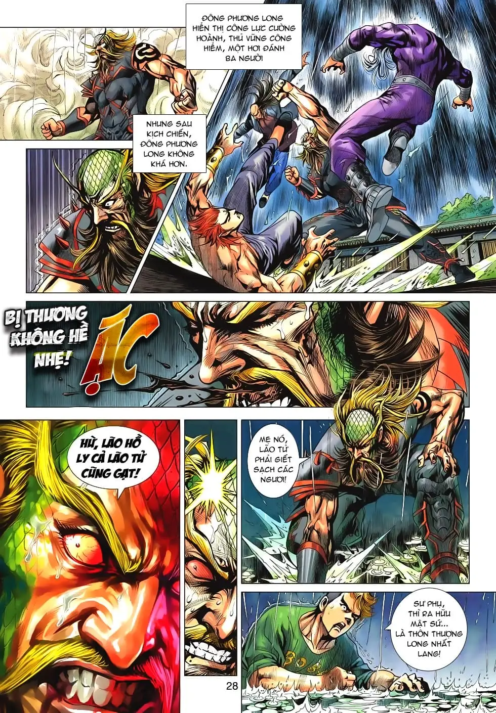Truyện Tranh Tân Tác Long Hổ Môn trang 4