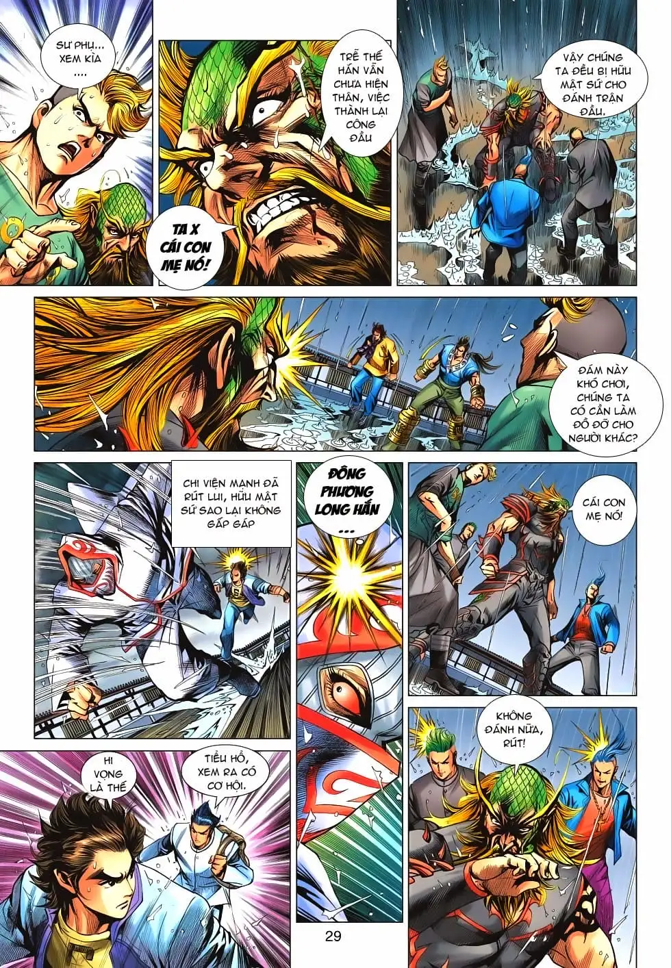 Truyện Tranh Tân Tác Long Hổ Môn trang 4