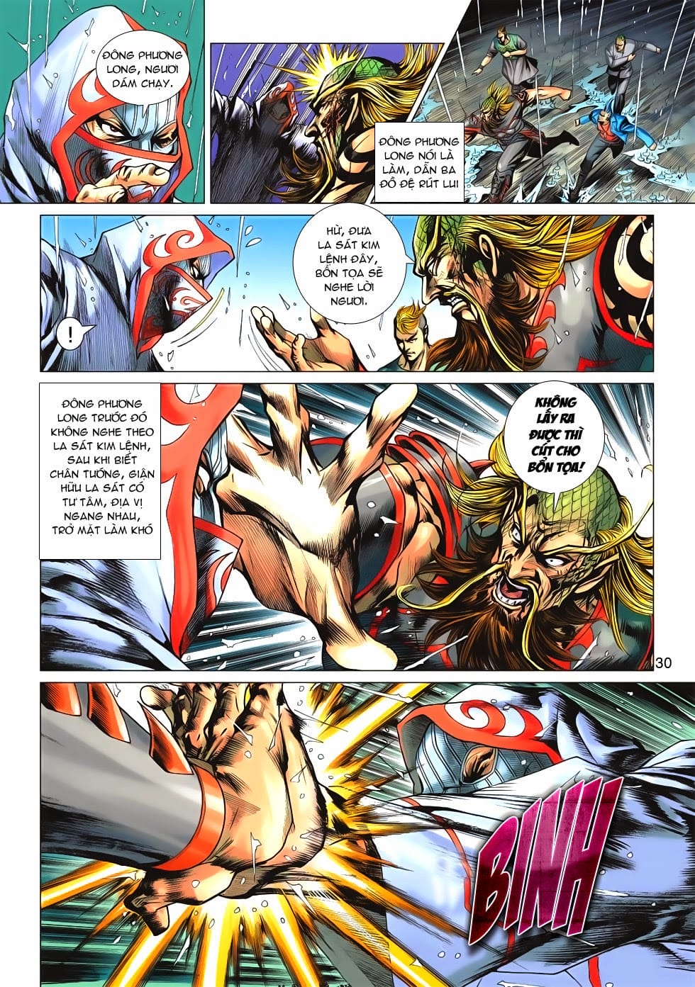Truyện Tranh Tân Tác Long Hổ Môn trang 4