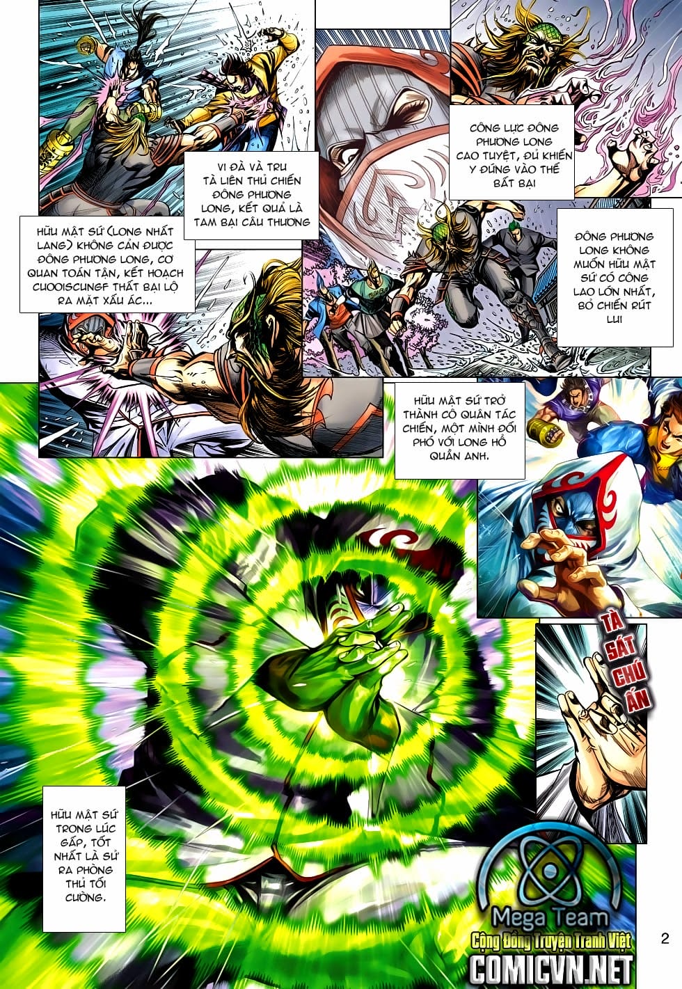 Truyện Tranh Tân Tác Long Hổ Môn trang 4