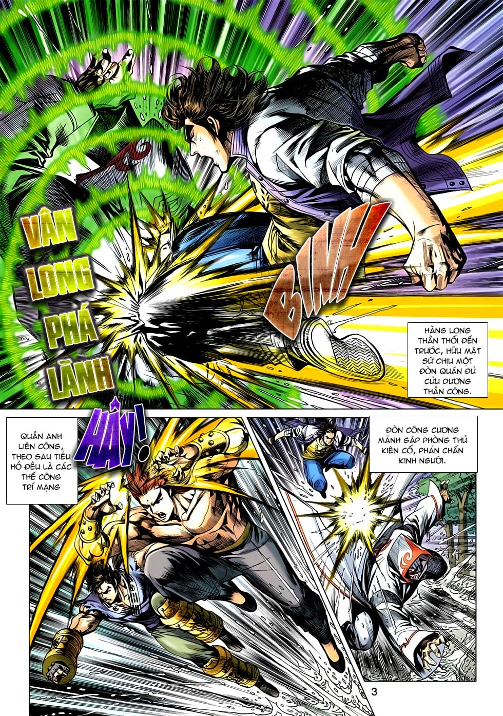 Truyện Tranh Tân Tác Long Hổ Môn trang 4