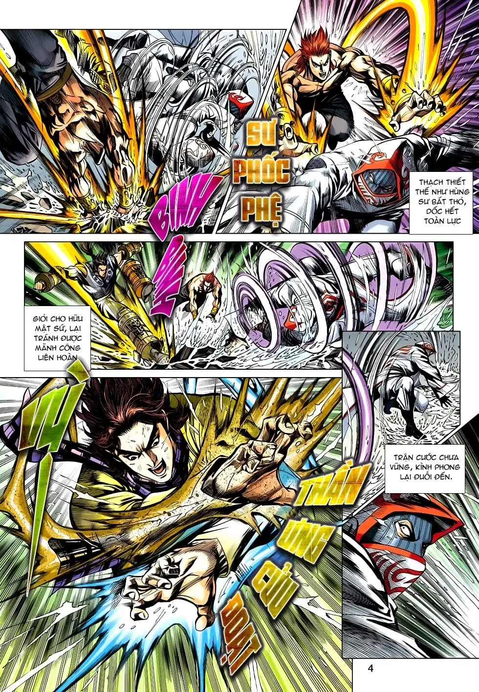 Truyện Tranh Tân Tác Long Hổ Môn trang 4