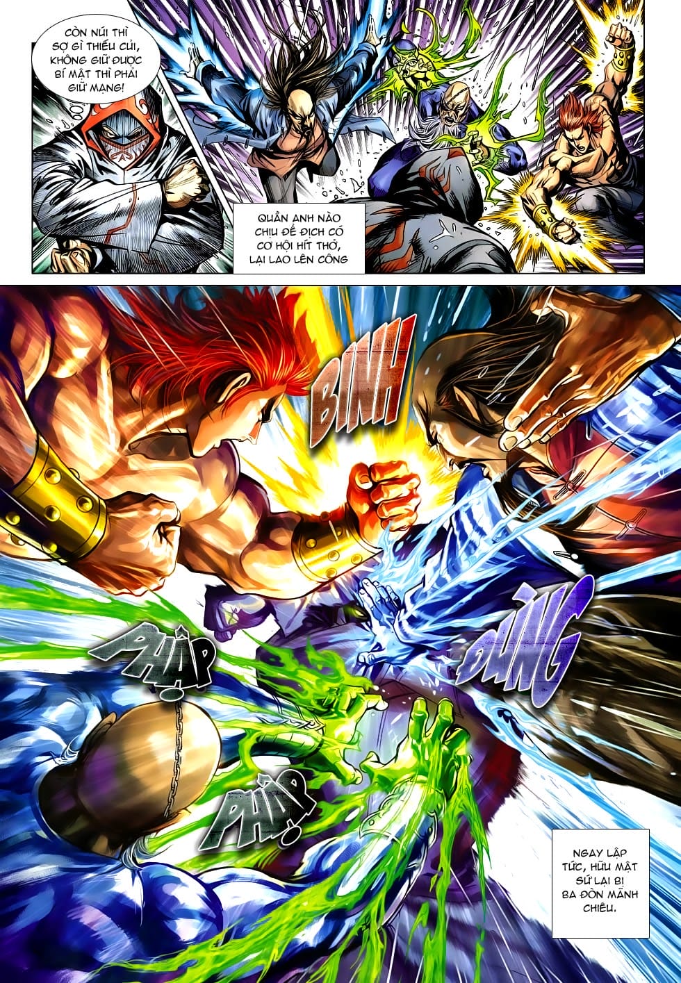 Truyện Tranh Tân Tác Long Hổ Môn trang 4