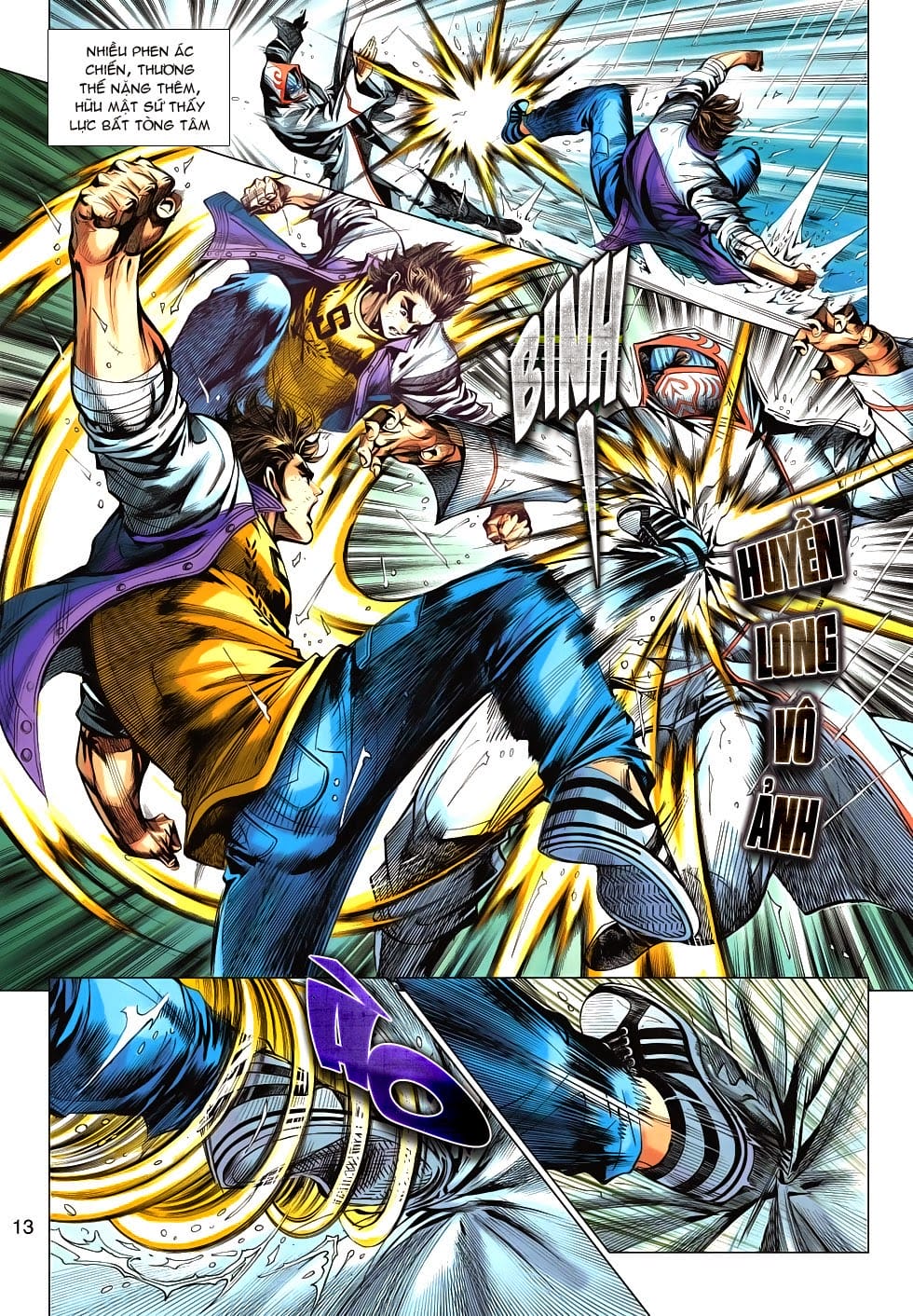 Truyện Tranh Tân Tác Long Hổ Môn trang 4