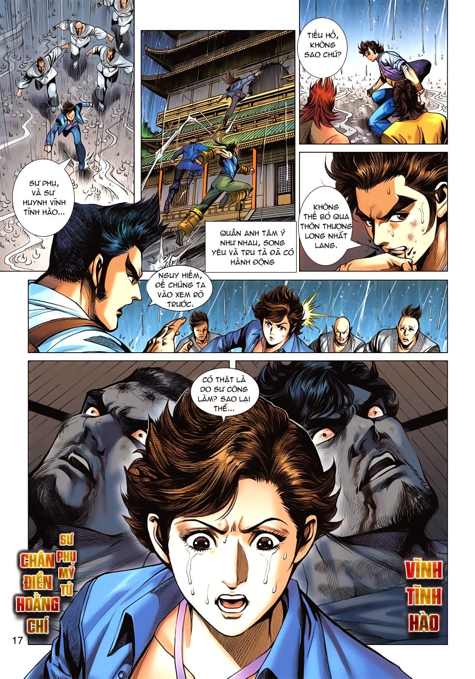 Truyện Tranh Tân Tác Long Hổ Môn trang 4