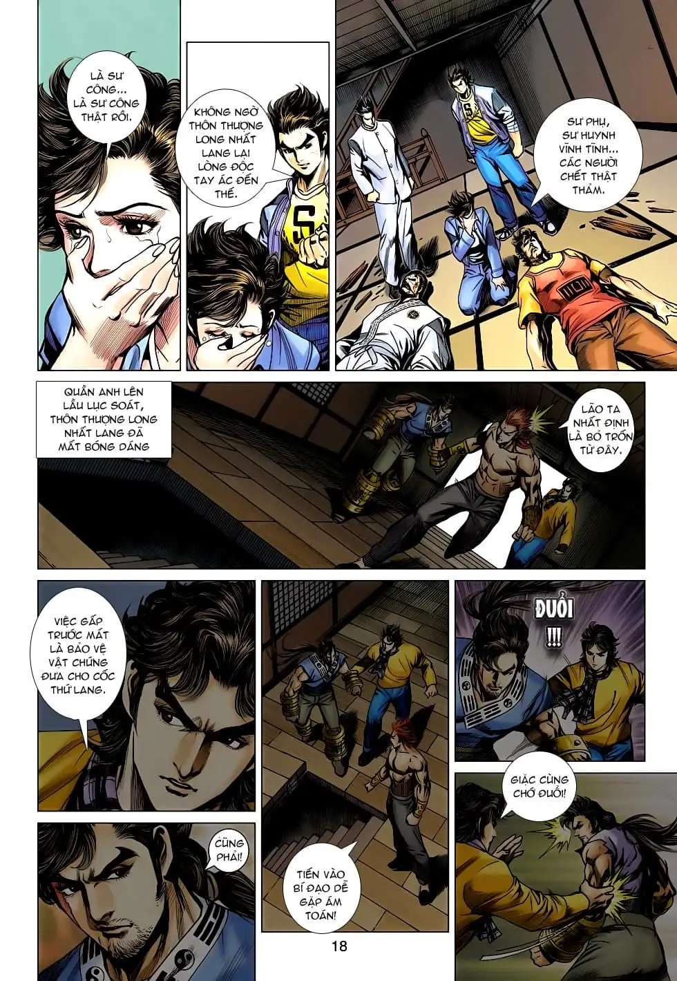 Truyện Tranh Tân Tác Long Hổ Môn trang 4