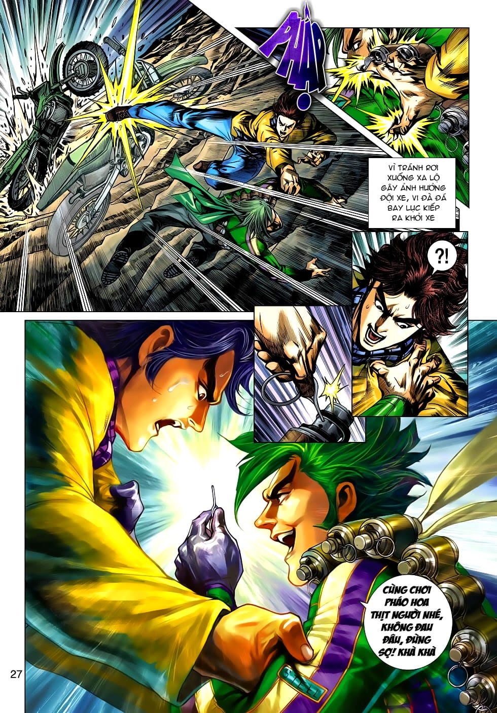 Truyện Tranh Tân Tác Long Hổ Môn trang 4