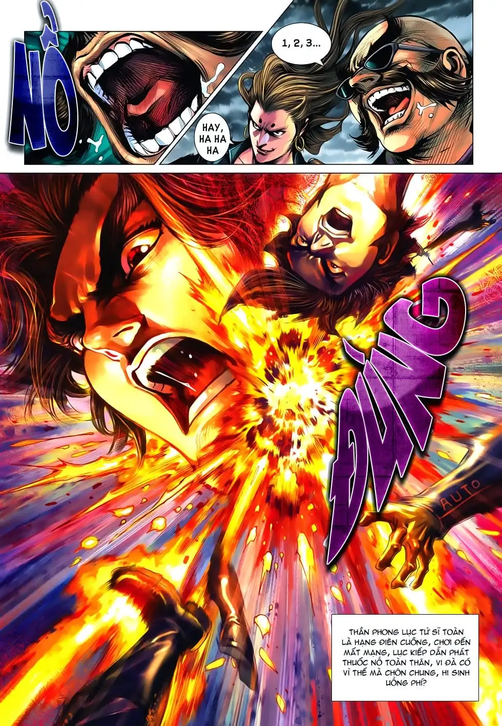 Truyện Tranh Tân Tác Long Hổ Môn trang 4