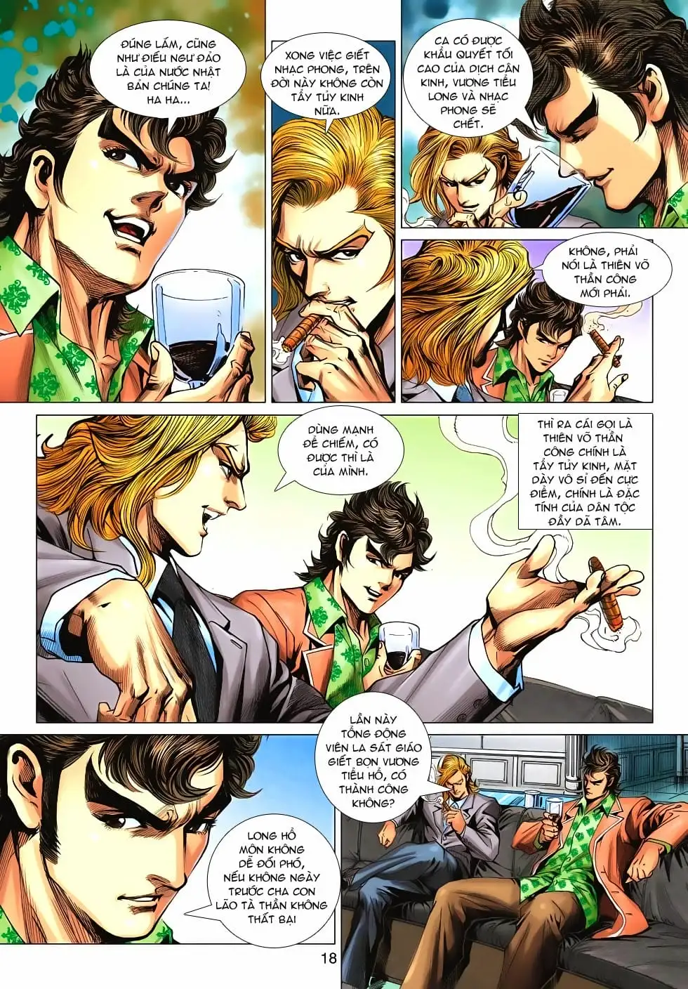 Truyện Tranh Tân Tác Long Hổ Môn trang 4