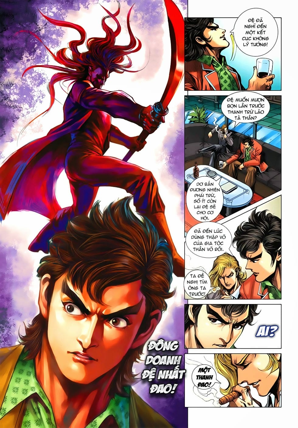 Truyện Tranh Tân Tác Long Hổ Môn trang 4