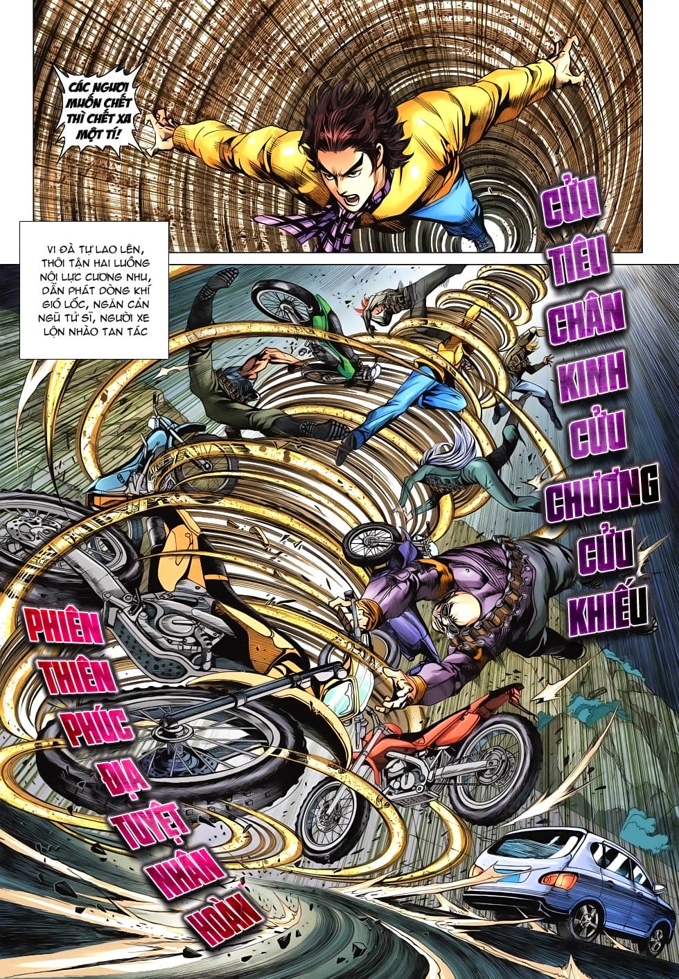 Truyện Tranh Tân Tác Long Hổ Môn trang 4