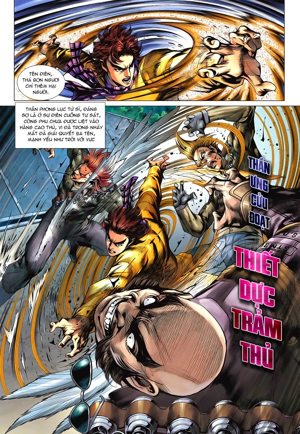 Truyện Tranh Tân Tác Long Hổ Môn trang 4