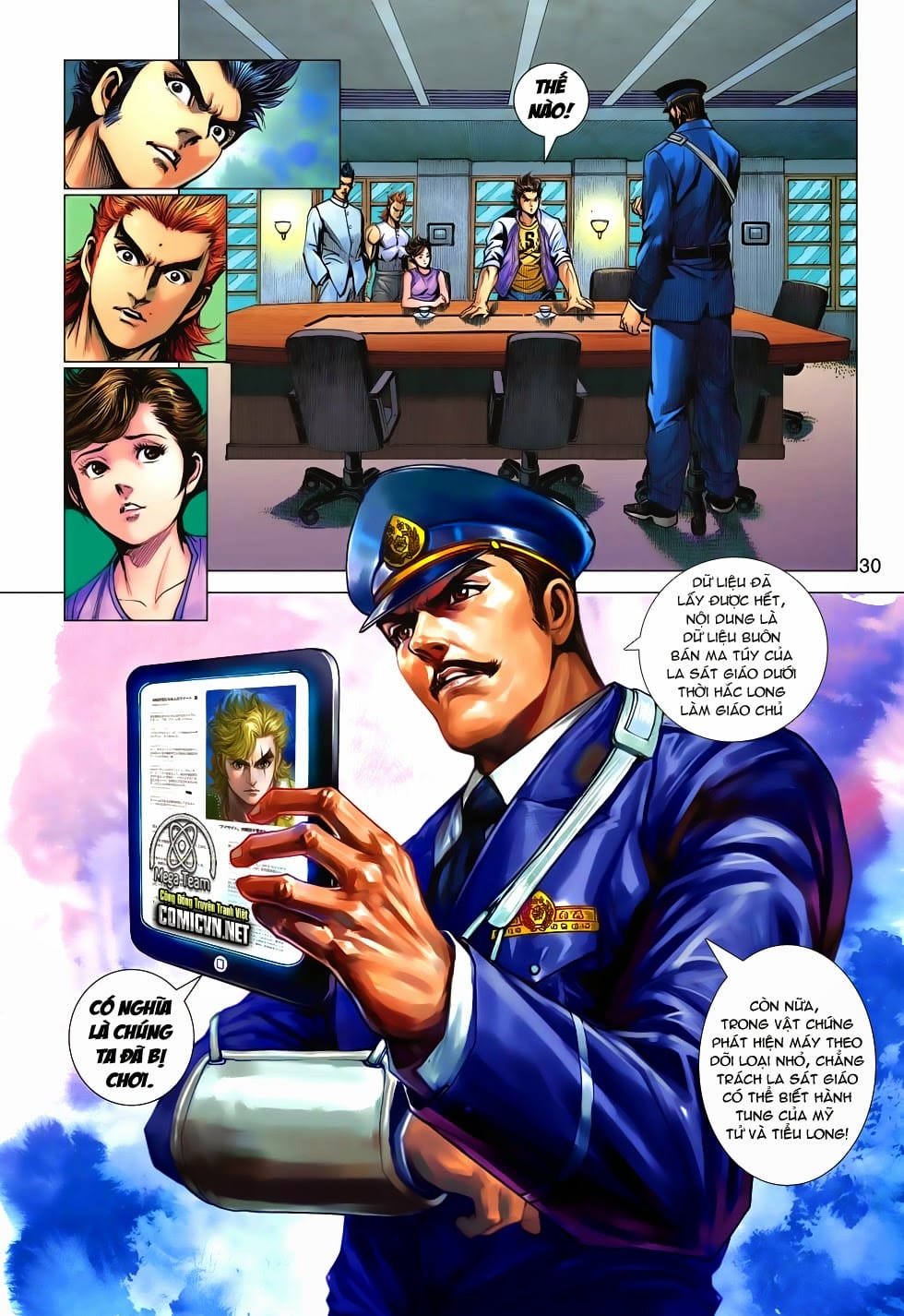 Truyện Tranh Tân Tác Long Hổ Môn trang 4