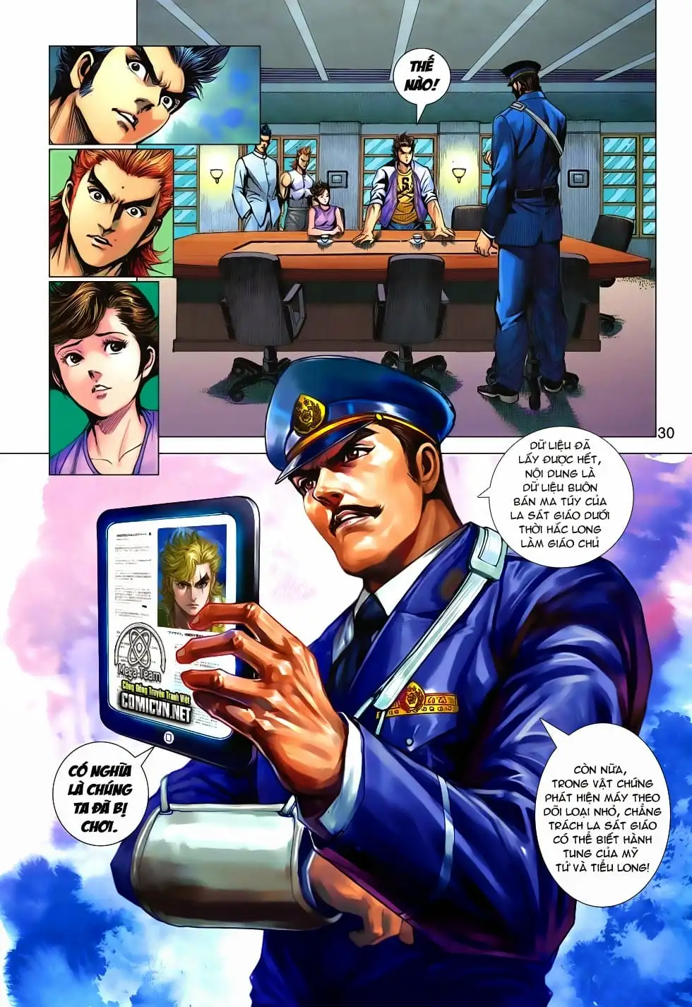 Truyện Tranh Tân Tác Long Hổ Môn trang 4