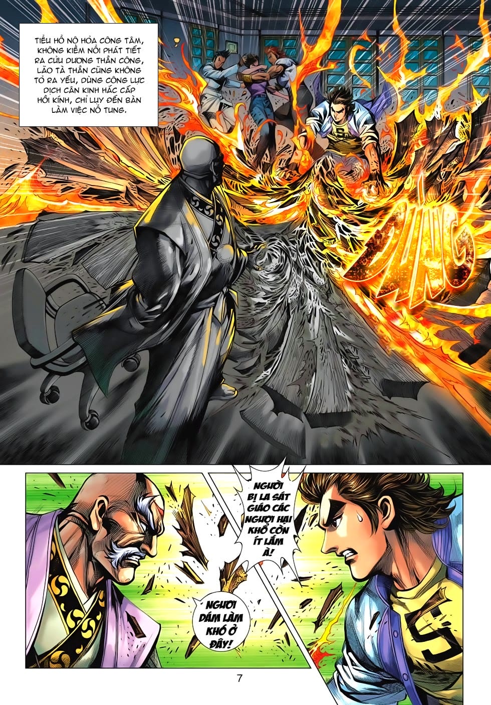 Truyện Tranh Tân Tác Long Hổ Môn trang 4