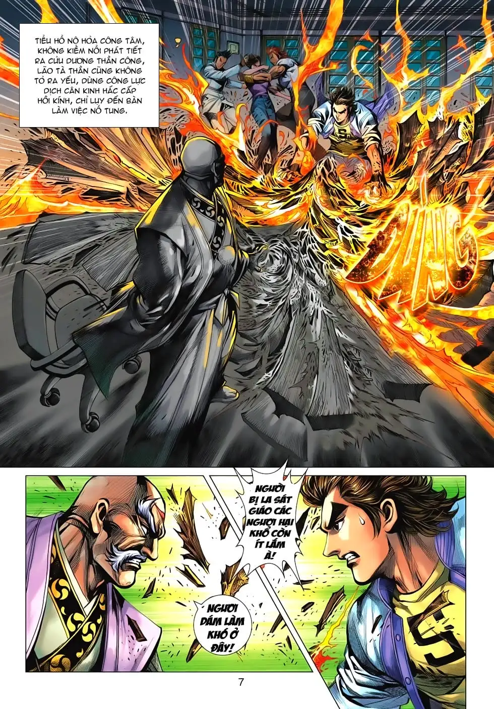 Truyện Tranh Tân Tác Long Hổ Môn trang 4