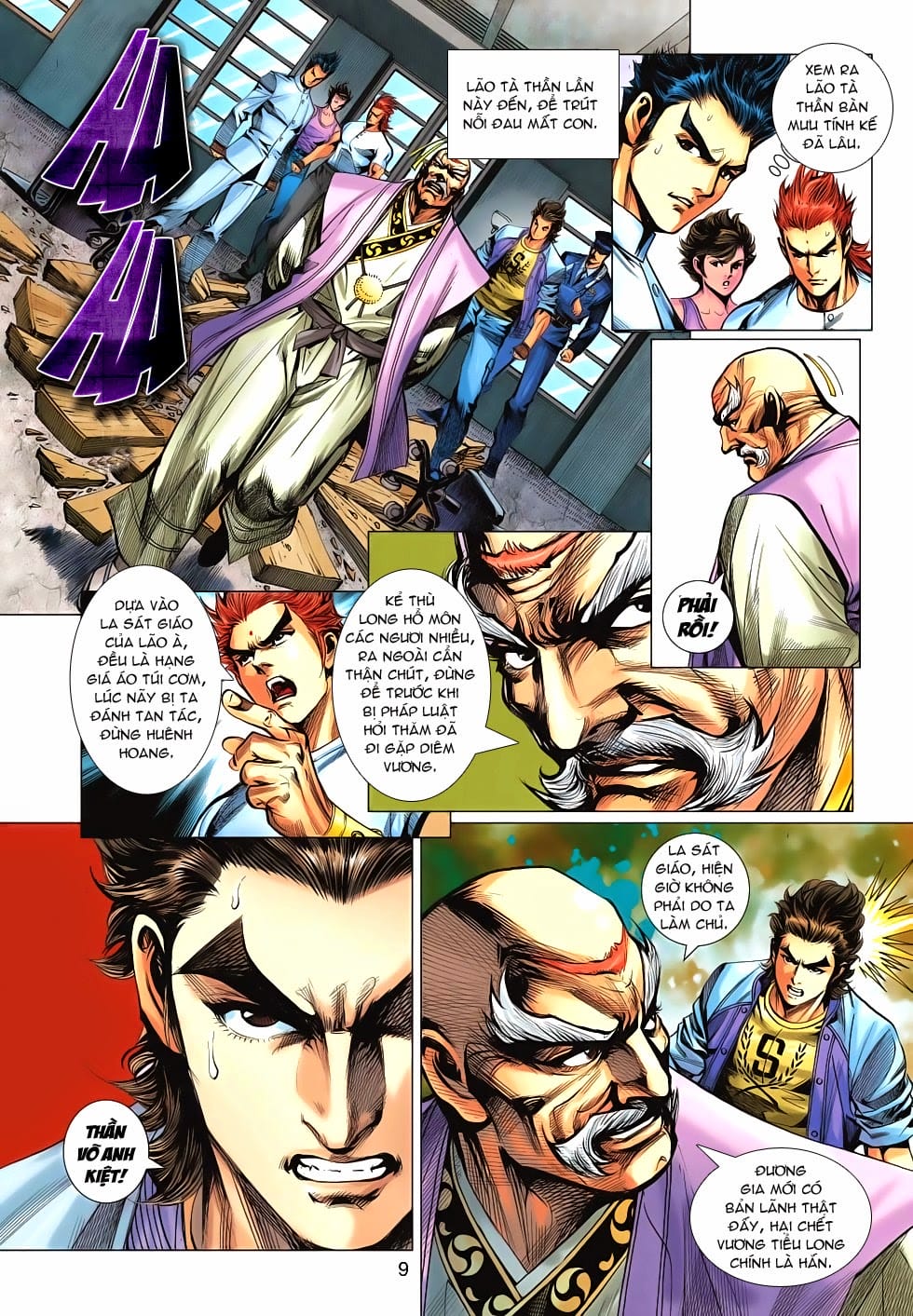 Truyện Tranh Tân Tác Long Hổ Môn trang 4