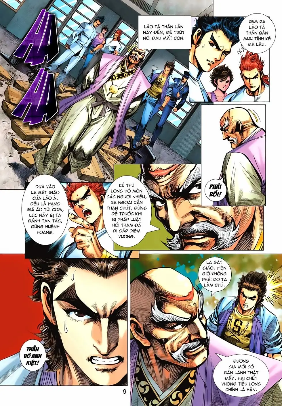 Truyện Tranh Tân Tác Long Hổ Môn trang 4
