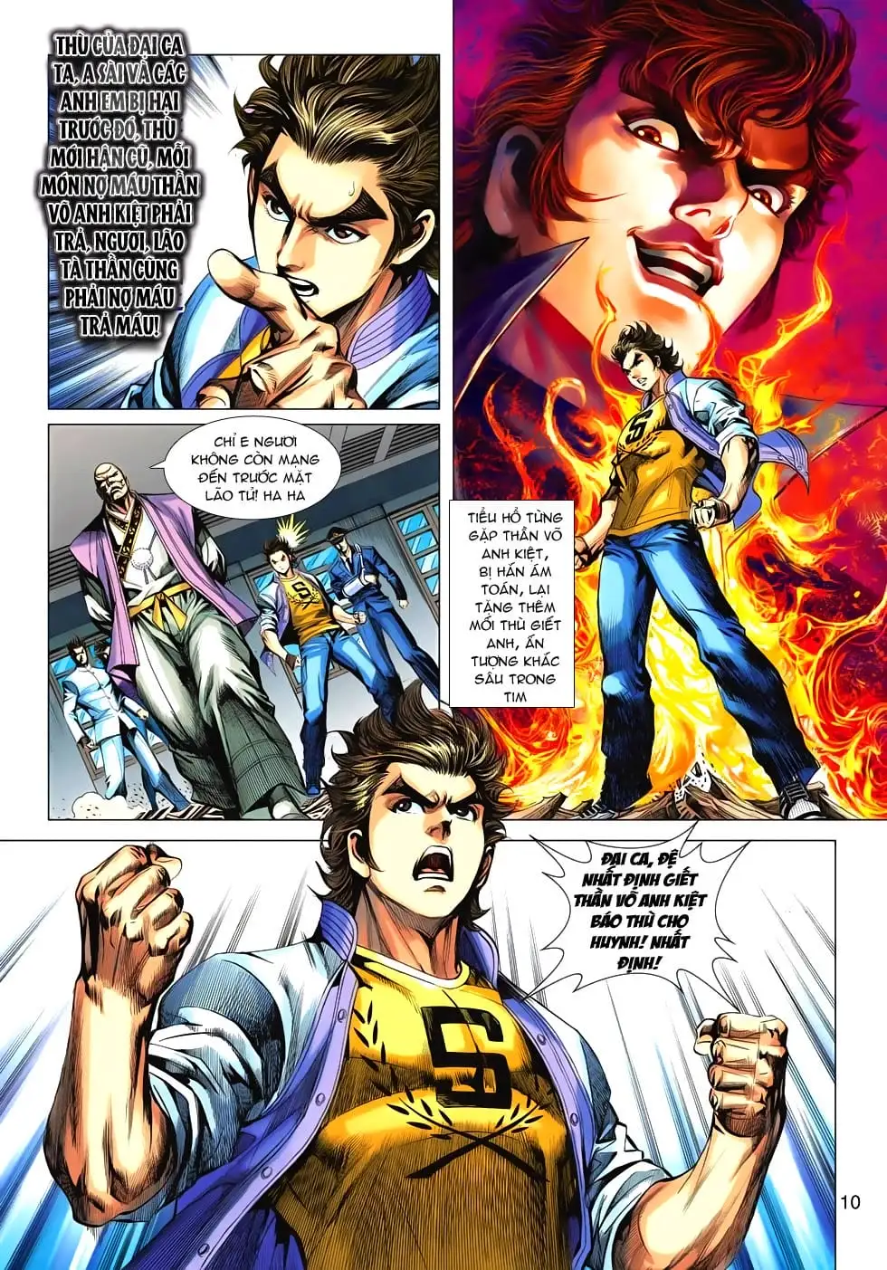 Truyện Tranh Tân Tác Long Hổ Môn trang 4