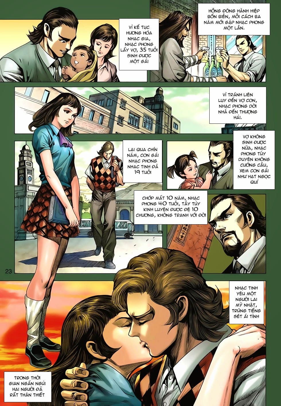 Truyện Tranh Tân Tác Long Hổ Môn trang 4