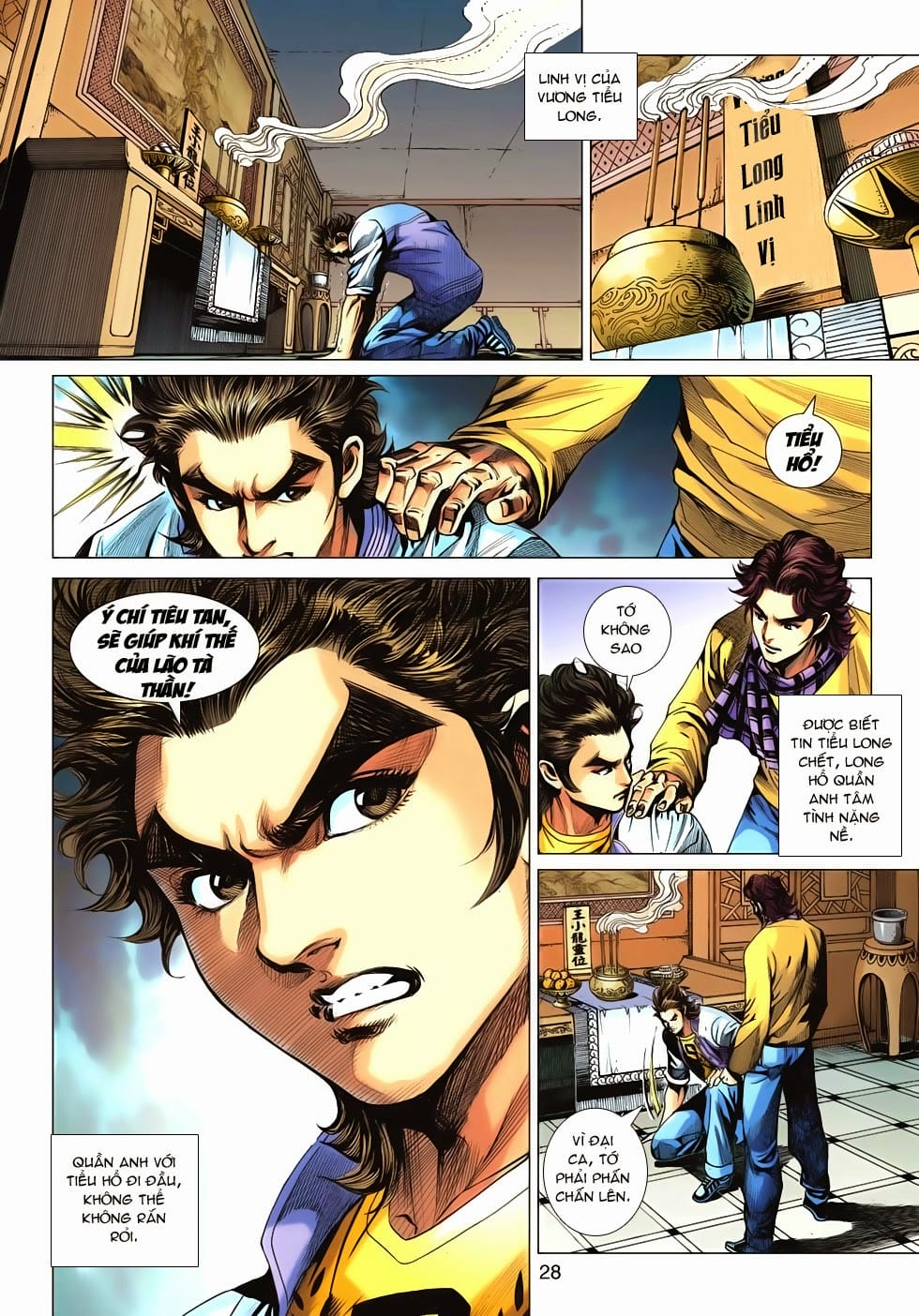 Truyện Tranh Tân Tác Long Hổ Môn trang 4