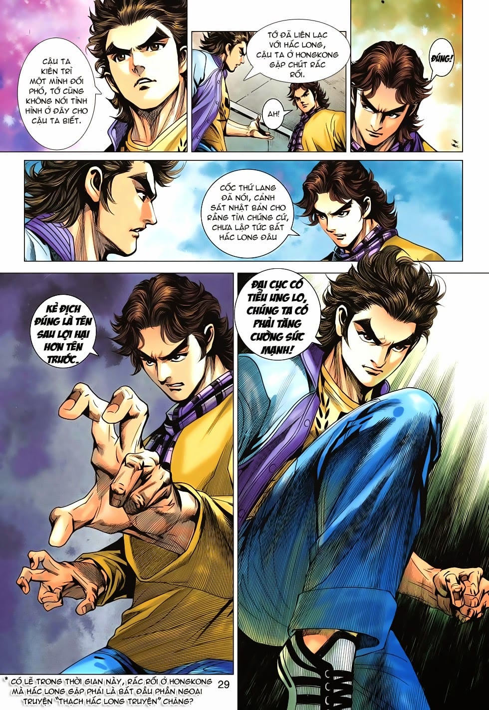 Truyện Tranh Tân Tác Long Hổ Môn trang 4