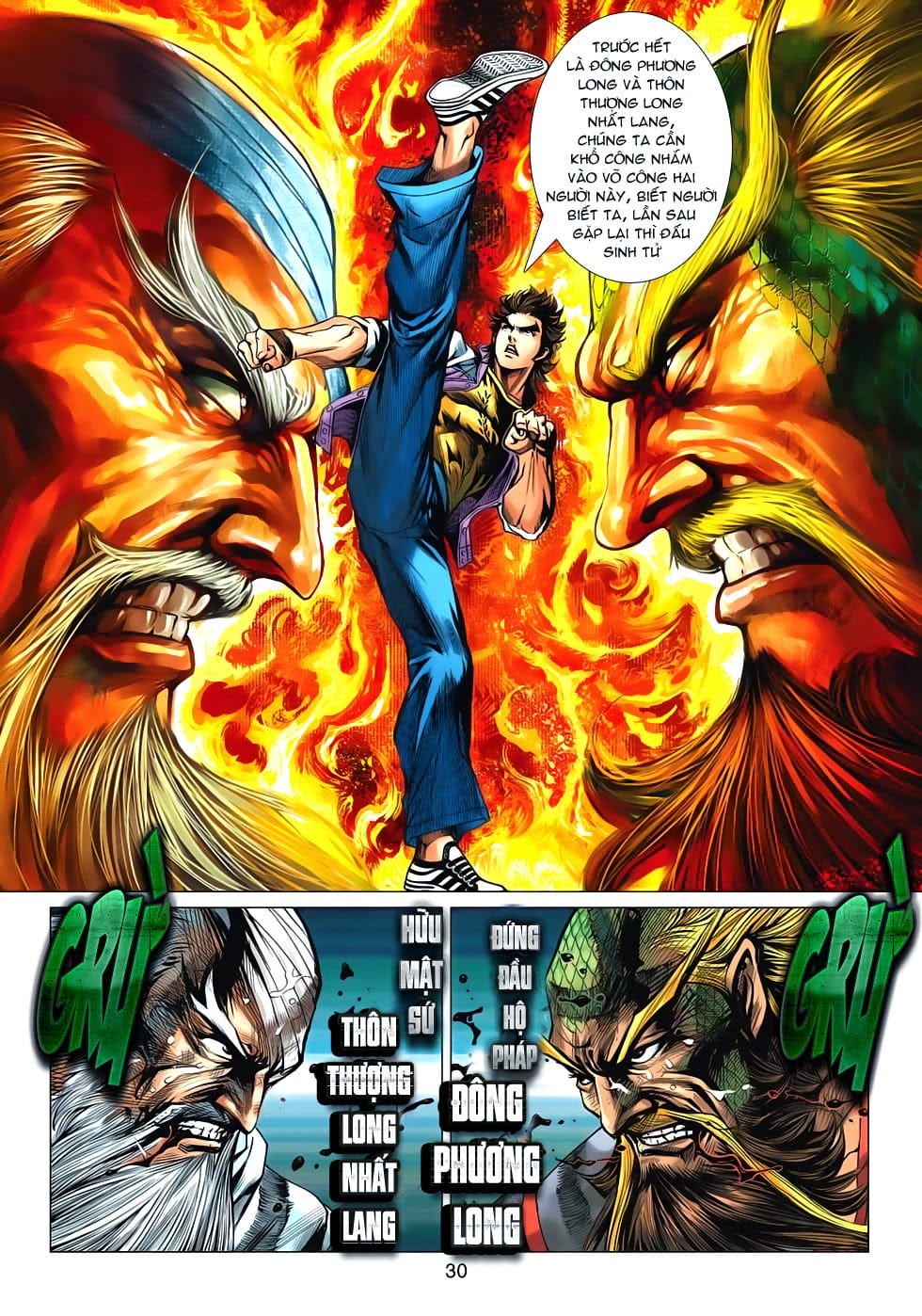 Truyện Tranh Tân Tác Long Hổ Môn trang 4