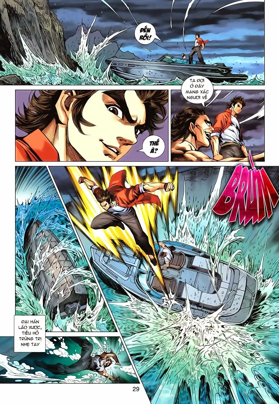 Truyện Tranh Tân Tác Long Hổ Môn trang 4