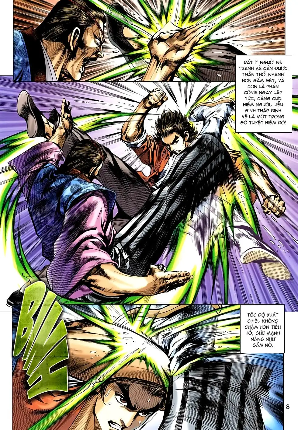 Truyện Tranh Tân Tác Long Hổ Môn trang 4