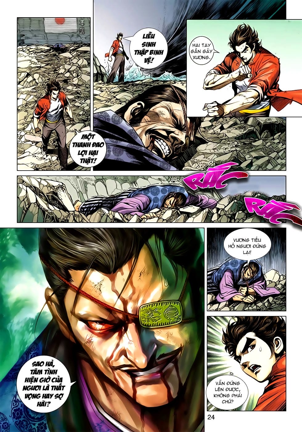 Truyện Tranh Tân Tác Long Hổ Môn trang 4