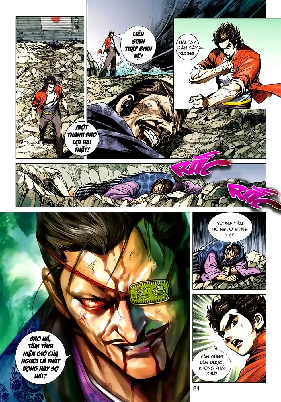 Truyện Tranh Tân Tác Long Hổ Môn trang 4