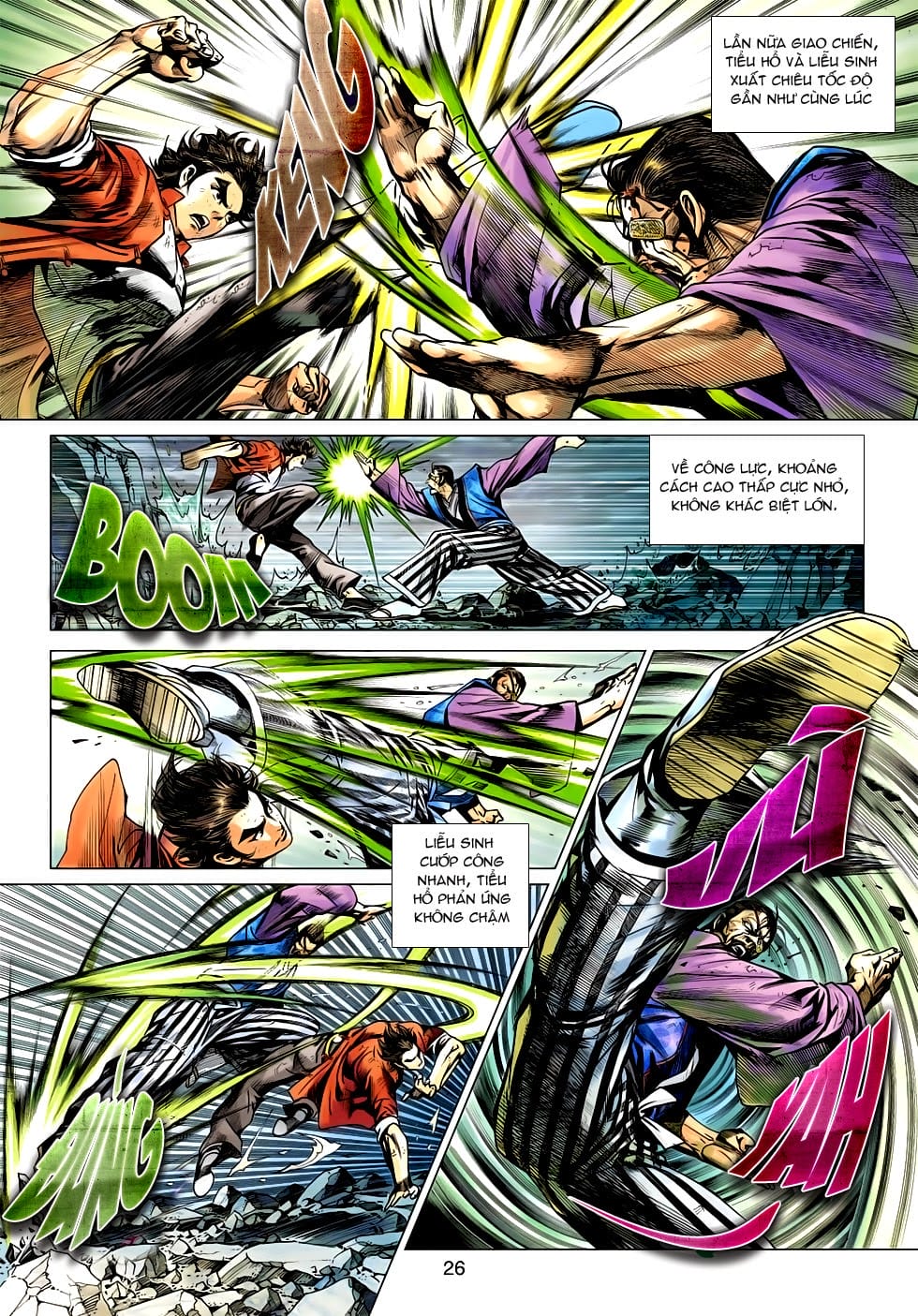 Truyện Tranh Tân Tác Long Hổ Môn trang 4