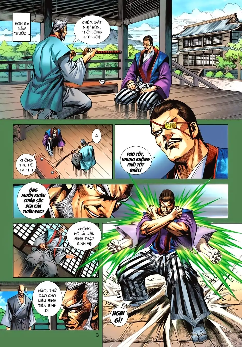Truyện Tranh Tân Tác Long Hổ Môn trang 4