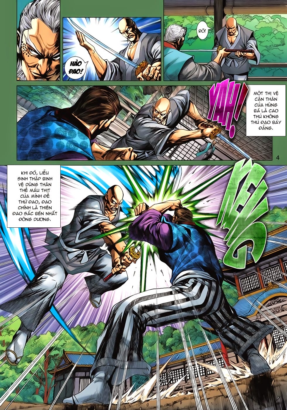 Truyện Tranh Tân Tác Long Hổ Môn trang 4