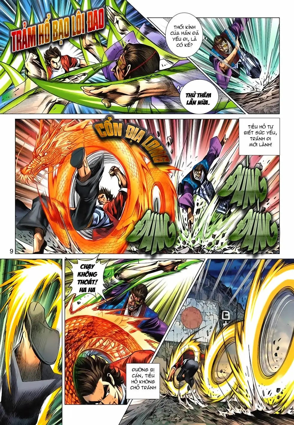 Truyện Tranh Tân Tác Long Hổ Môn trang 4