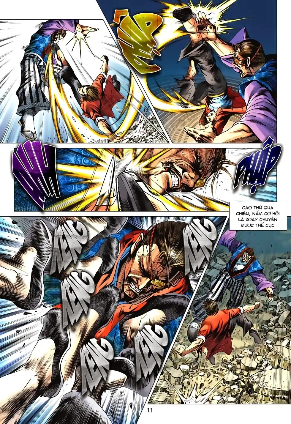 Truyện Tranh Tân Tác Long Hổ Môn trang 4