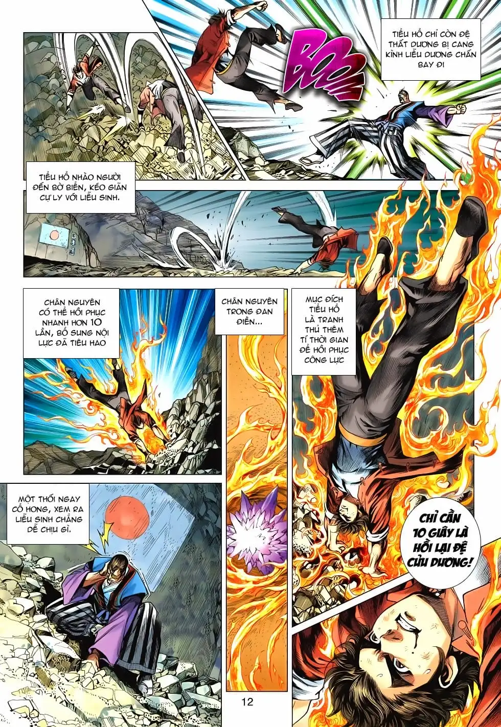 Truyện Tranh Tân Tác Long Hổ Môn trang 4