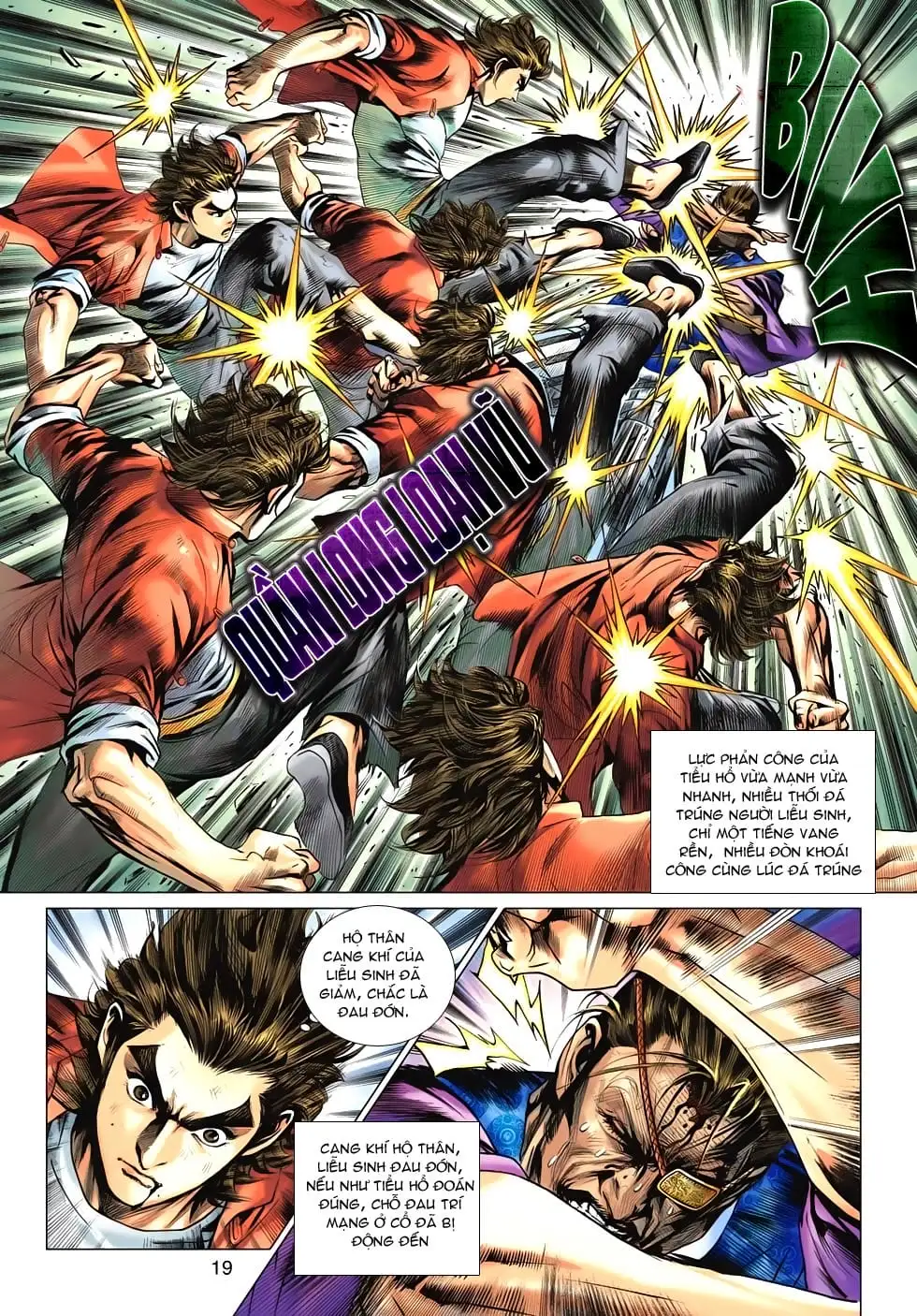 Truyện Tranh Tân Tác Long Hổ Môn trang 4