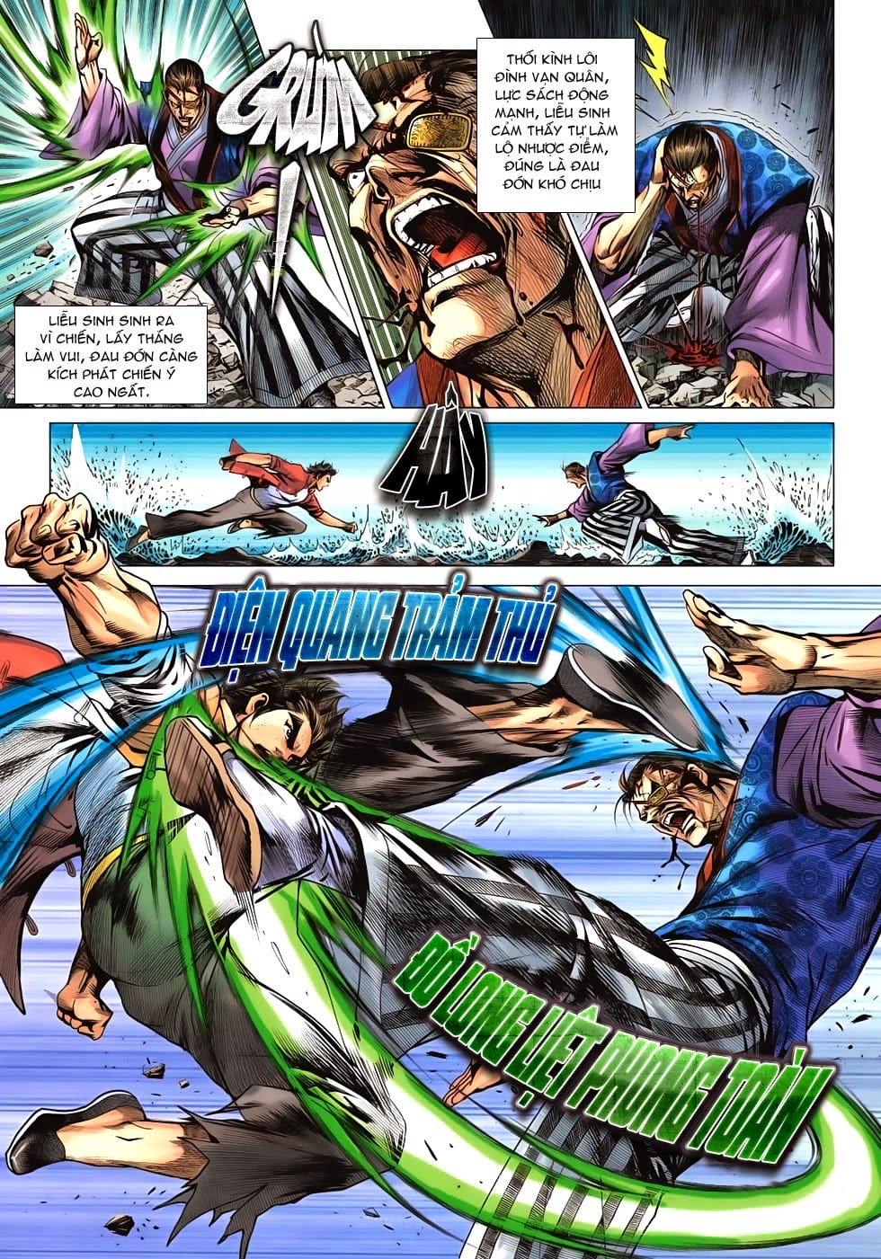 Truyện Tranh Tân Tác Long Hổ Môn trang 4