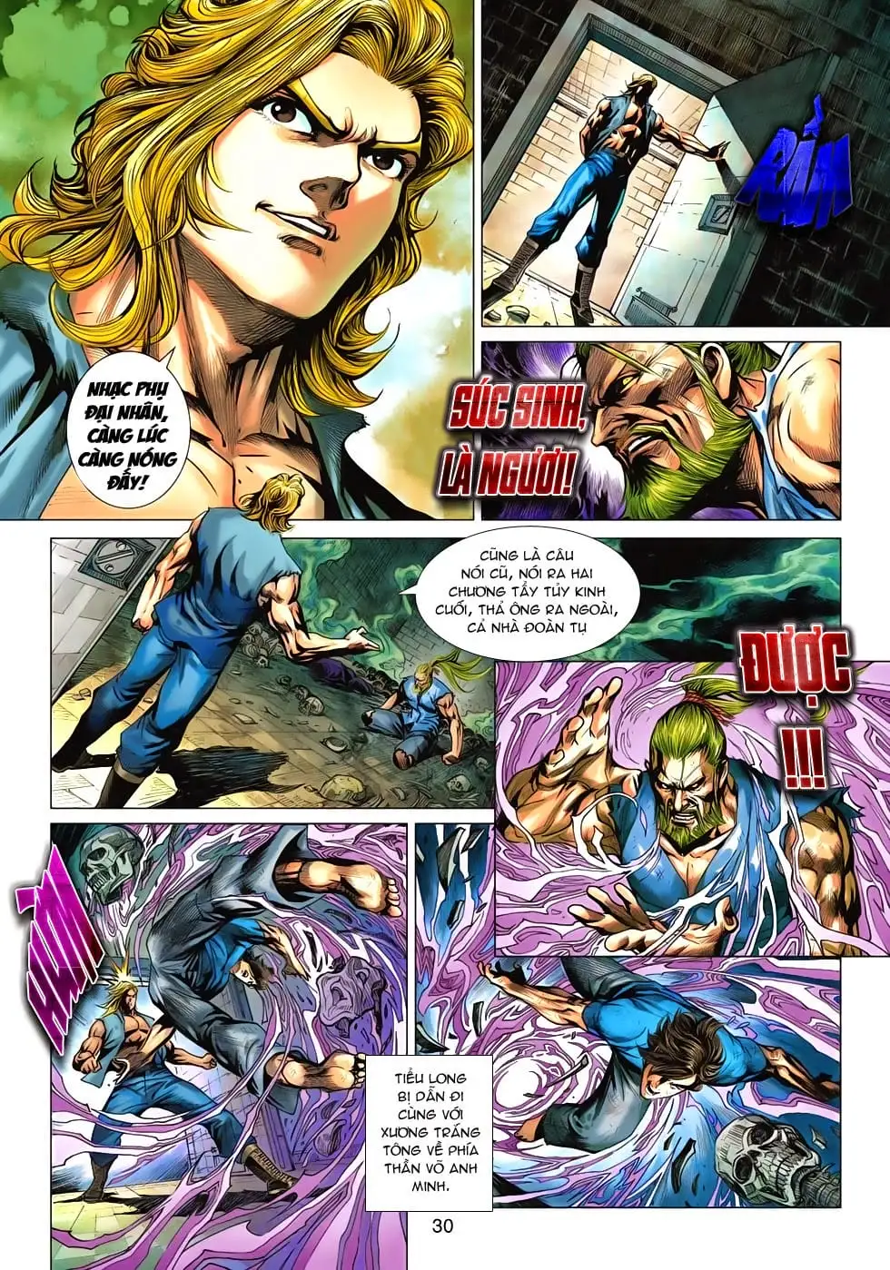 Truyện Tranh Tân Tác Long Hổ Môn trang 4
