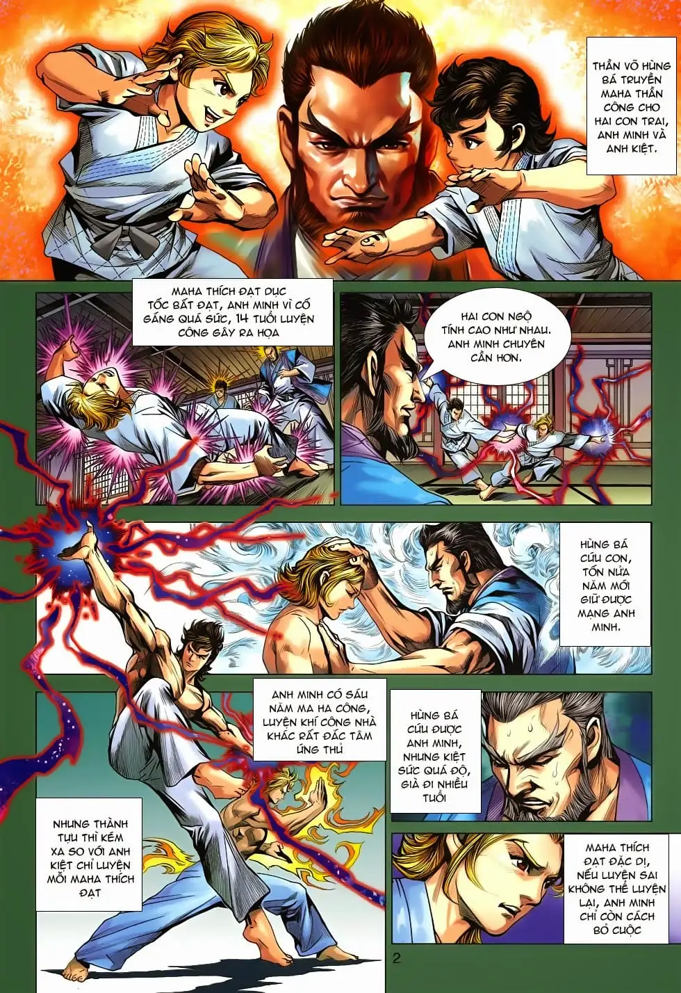 Truyện Tranh Tân Tác Long Hổ Môn trang 4