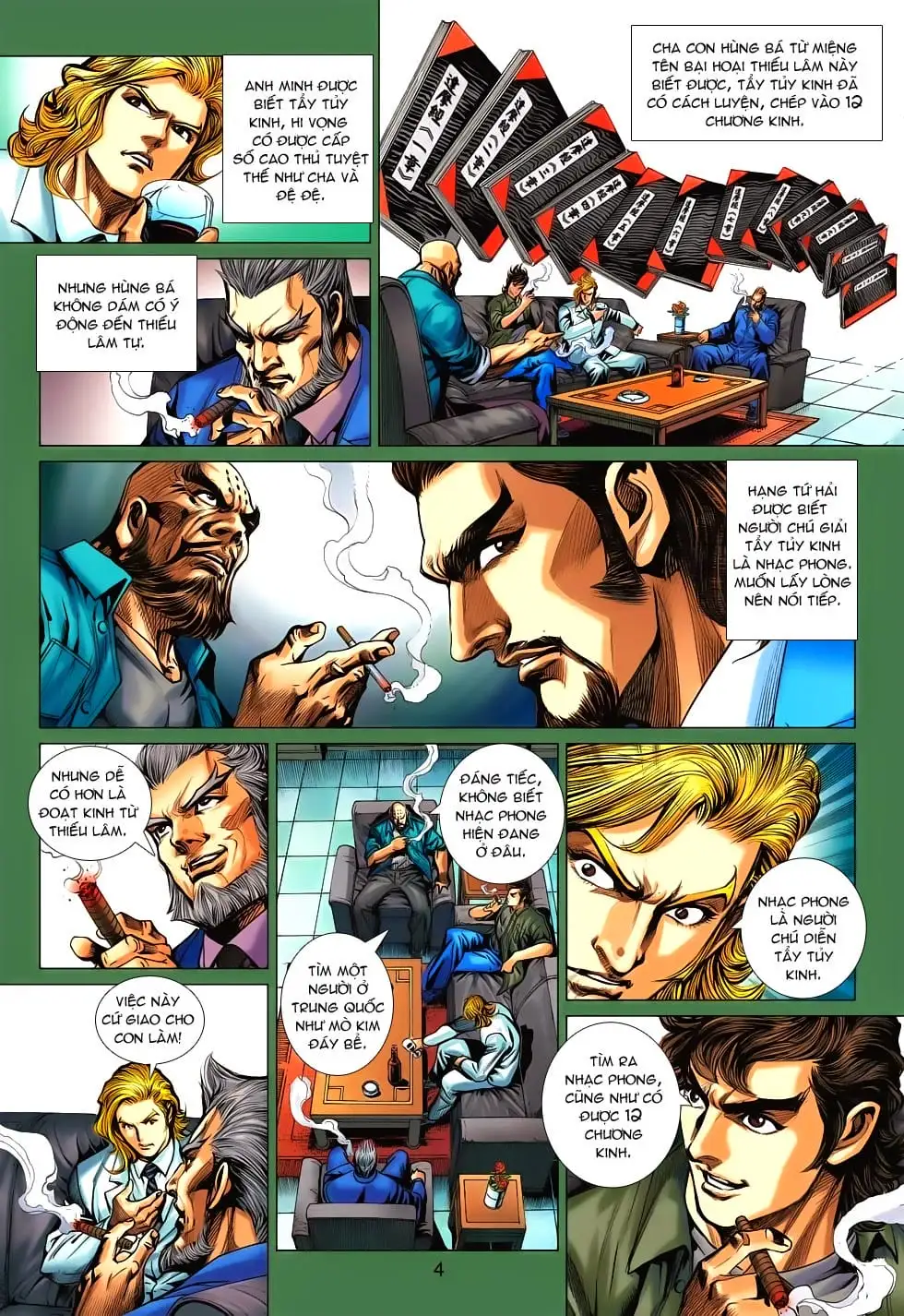 Truyện Tranh Tân Tác Long Hổ Môn trang 4