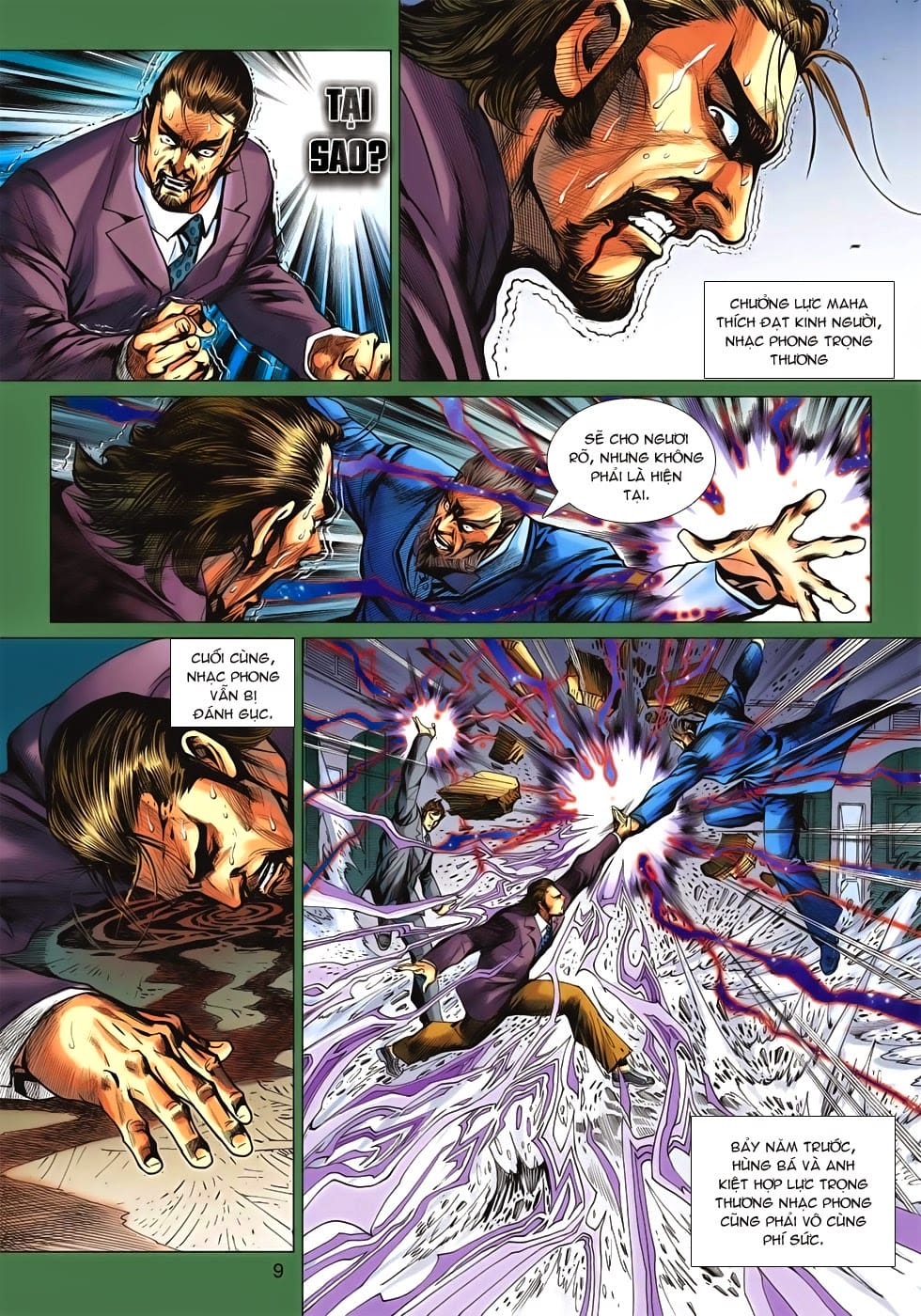 Truyện Tranh Tân Tác Long Hổ Môn trang 4